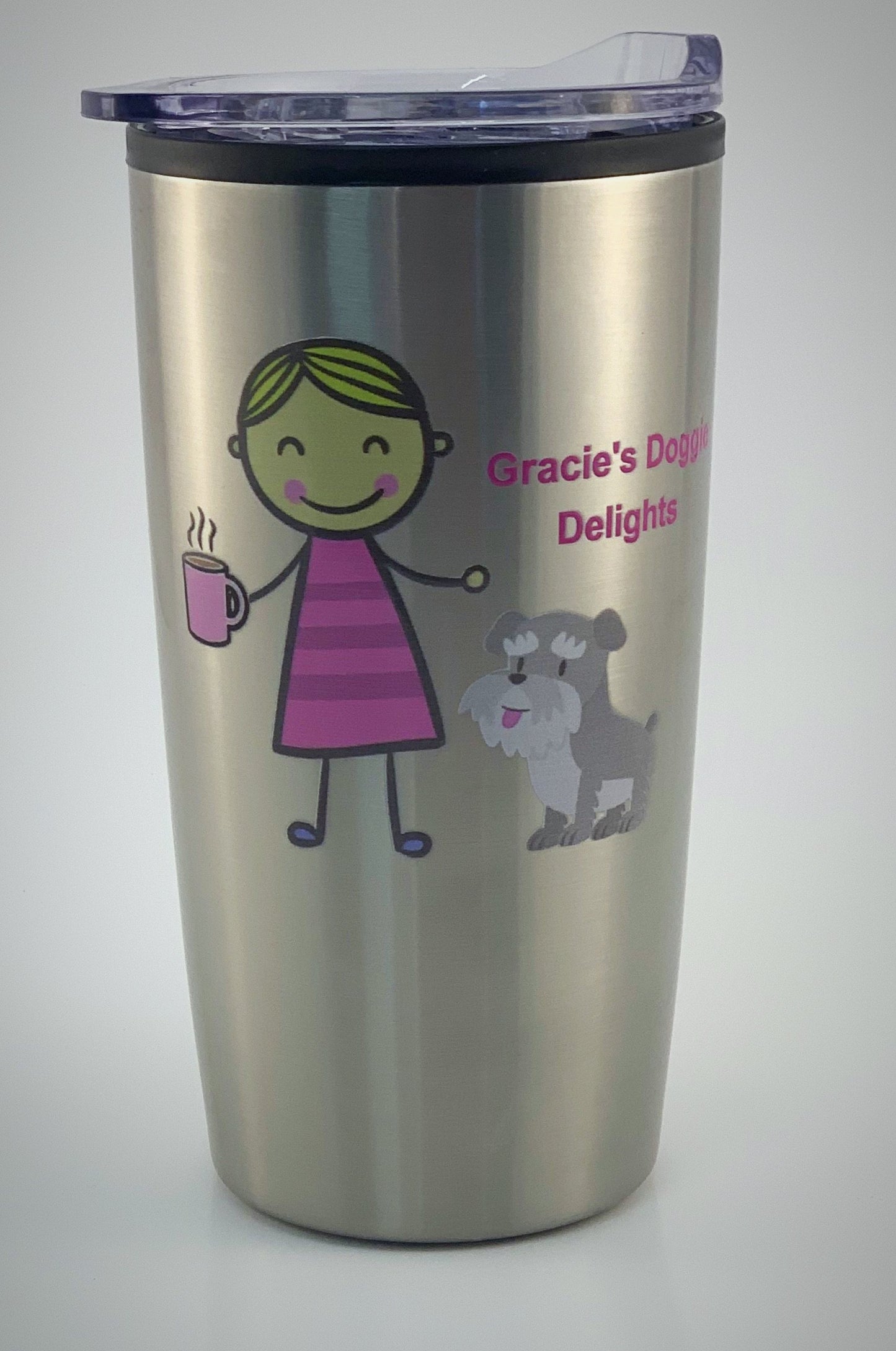 Gracie’s Get Up And Go Coffee and Mugs
