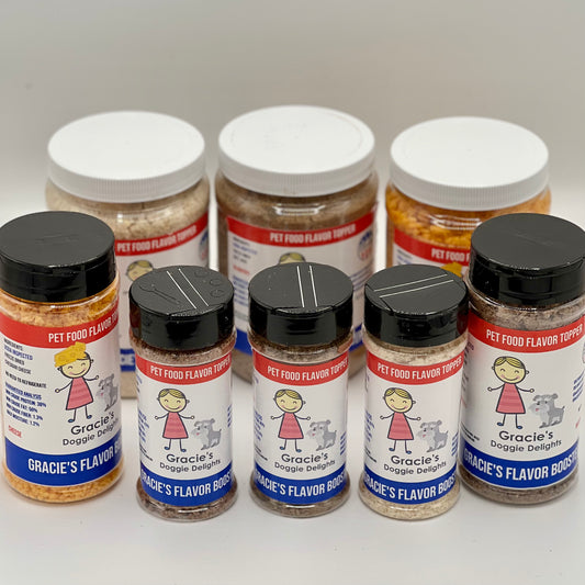 Gracie's Doggie Delights Pet Food Toppers Collectdion