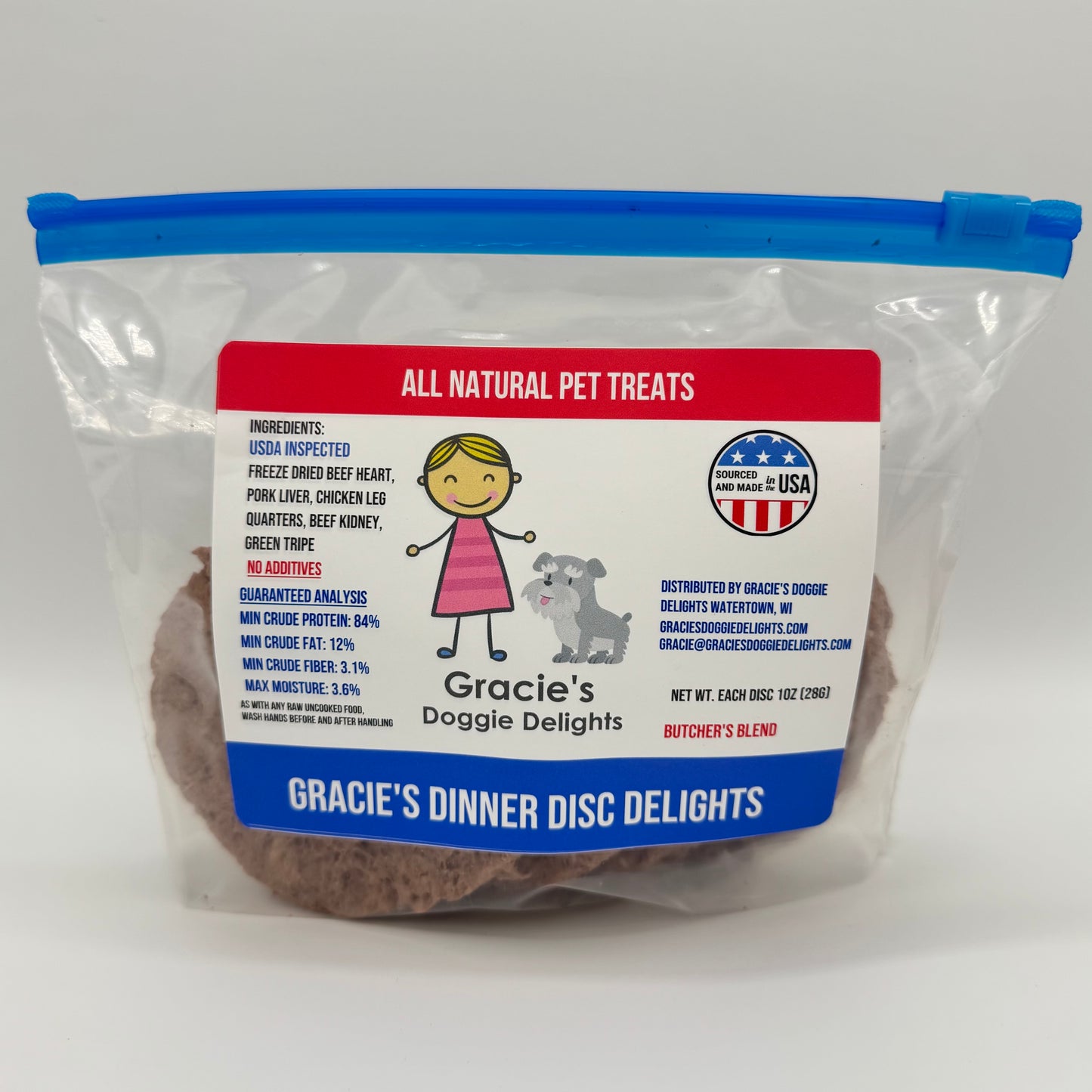 Gracie's Dinner Disc Delights