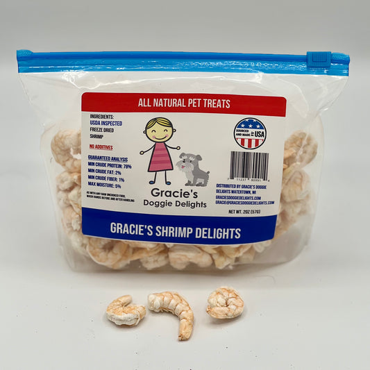 Gracie's Doggie Delights Shrimp